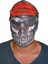 Kafaya Tam Geçmeli Bez Korsan Maskesi - Streç Korku Maskesi - 3D Baskılı Maske Model 4 (Lisinya) - 81936-1453 1