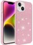 Apple iPhone 14 Plus Kılıf Shining Silikon-Pembe 1