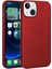 Apple iPhone 14 Plus Kılıf Premier Silikon Kapak-Kırmızı 1