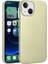 Apple iPhone 14 Plus Kılıf Premier Silikon Kapak-Gold 1