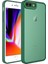 Apple iPhone 8 Plus Uyumlu Kamera Korumalı Transparan Post Kapak-Mavi 4