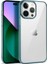 Apple iPhone 14 Pro Max Kılıf Pixel Kapak-Mavi 1