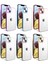 Apple iPhone 14 Kılıf Kamera Korumalı Renkli Çerçeveli Garaj Kapak-Gold 2