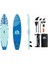 Stand Up Paddle Board Şişme Sup Sörf Tahtası Board 310x76x15 Cm Mavi 1