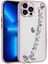 Apple iPhone 13 Pro Max Kılıf Taş Süslemeli Kamera Korumalı El Tutamaçlı Blazer Kapak-Lila 1