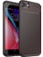 Apple iPhone Se 2022 Uyumlu Negro Silikon Kapak-Kahverengi 1