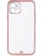 Apple iPhone 12 Kılıf Voit Clear Kapak-Pembe 1