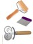 3 Lü Mutfak Seti Rulo Hamur Merdane - Hamur Metal Spatula- Pizza 2 Başlıklı 1