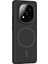 Redmi Note 14 Pro 4g Kılıf Magsafe Şarj Özellikli Ucy Ruby Sert Kapak - Gri 3