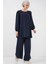 Ayrobin Tunik Pantolon Alt Üst Takım 6712 - Lacivert 1