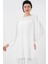 Ayrobin Tunik Pantolon Alt Üst Takım 6712 - Beyaz 2