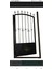 Bahçe Kapısı (En 90CM *YÜKS.160 cm Sol) 2