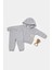 Bebek Kapüşonlu Sweatshirt ve Pantolon Seti, %100 Organik Pamuk, Bebek ve Yenidoğan Serisi - CSY8000 1
