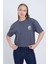 Kadın Oversize Antrasit Summer T-Shirt 1