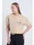 Kadın Oversize Realase Your Bordo Renk Crop 3