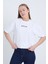 Kadın Oversize Beyaz Director T-Shirt 1