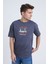 Erkek Oversize Antrasit Road Trip Baskılı T-Shirt 2