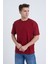 Erkek Oversize Basic Bej Renk T-Shirt 1