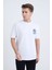 Erkek Oversize Beyaz Sometimes Bear T-Shirt 1