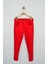 23 Nisan Kırmızı Basic Likralı Unisex Çocuk Pantolon (5-12 Yaş) 1