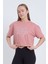 Kadın Oversize You Are Beautiful Baskılı Pembe Renk Crop 1