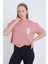 Kadın Oversize Soo Sweet Baskılı Pembe Renk Crop 2