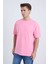 Erkek Oversize Basic Bej Renk T-Shirt 4