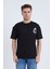 Erkek Oversize Beyaz Streetwear T-Shirt 2
