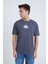 Erkek Oversize Get Ready Temalı Antrasit Renk T-Shirt 4