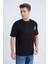 Erkek Oversize Siyah Campfire T-Shirt 3