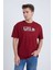 Erkek Oversize Bordo Wild T-Shirt 3