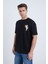 Erkek Oversize Siyah Cactus T-Shirt 1