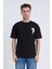 Erkek Oversize Siyah Cactus T-Shirt 2