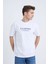 Erkek Oversize Siyah Camping T-Shirt 4