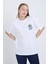 Kadın Oversize Relaxed Sometimes Bear Baskılı Siyah Renk T-Shirt 1
