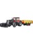 BR03198 Case Ih Optum 300CVX Kepçeli Traktör & Balya Römorku 2