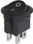 Yuvarlak Işıksız Anahtar On-Off 4 Pinli IC-133-4 1