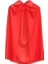 Kırmızı Renk Yakalı Pelerin Çocuk Boy 90 cm - 450498-1453 2