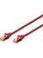 Cat 6 Sftp/pımf (Pairs In Metal Foil) Patch Kablosu, 3 Metre, Lszh, Awg 26, Kırmızı Renk 1