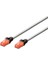 Cat6 U/utp Cross Patch Kablosu, Awg 26, 5 Metre, Gri Renk, Koruma Kılıfı Siyah Renk, Lszh 1