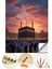 Sayılarla Boyama Numaralı Tuval Seti Fırça Boya Dahil 40X50CM - Kabe Tasavvuf 1
