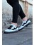 Beyaz Siyah Erkek Casual Ayakkabı - 570139-1453 2
