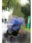 LISINYA174 Bebek Arabası Yağmurluğu - Mavi - 458531-1453 2