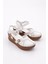 217-2064 Kadin Mega Kalin Taban Sandalet 2
