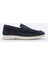 Erkek Lacivert Süet Loafer Ayakkabı A51Y8003 1
