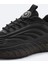 Erkek Siyah Nefes Alan Hafif Sneaker Ayakkabı A51Y8010 3