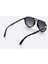 Erkek Siyah Yuvarlak Çerçeveli Polarize Güneş Gözlüğü A51Y8808 4