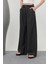 32183 Kadın Kemerli Palazzo Pantolon 3