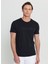Bisiklet Yaka Baskılı Siyah Erkek T-Shirt ACE091252078_SYH 3