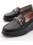 6095-1 Kadin Aksesuarli Loafer Ayakkabi 4